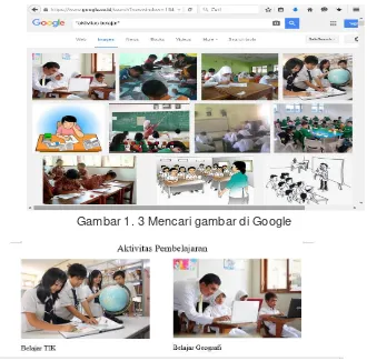 Gambar 1. 3 Mencari gambar di Google 