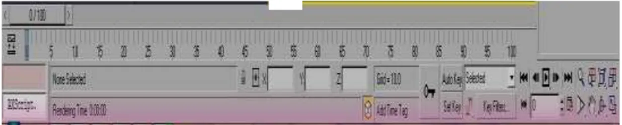 Gambar II.9. Tampilan Timeline Animation  (Sumber : Galih Pranowo, 2010 : 13) 