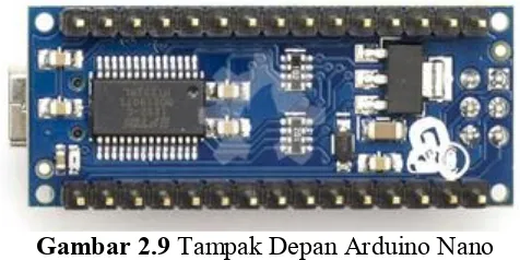 Gambar 2.9 Tampak Depan Arduino Nano 