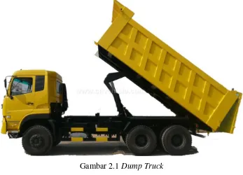 Gambar 2.1 Dump Truck 