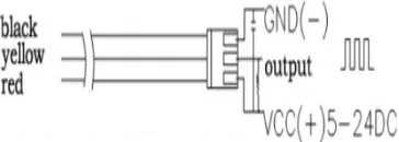 Gambar 2.2  Wiring Diagram Sensor Water Flow G  