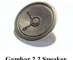 Gambar 2.2 Speaker 