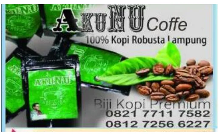 Gambar 2 : Produk AkuNU Coffee