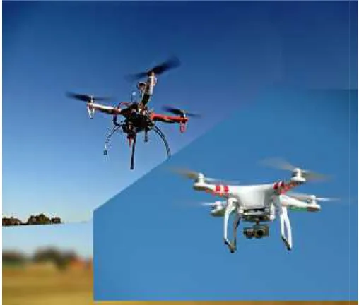 Gambar 2.3 Drone buatan pabrik
