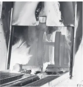 Figure 5-1Furnace for heat treating steel using the carburization process. (Cincinnati Steel TreatingCourtesy of.)