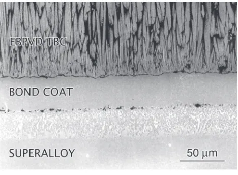Figure 5-2A thermal barrier coating on a