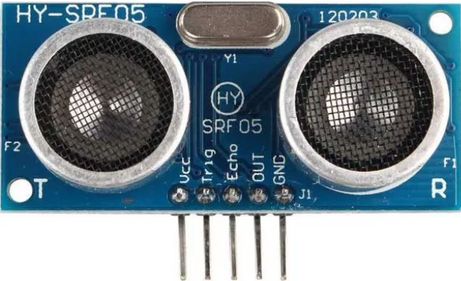 Gambar 2.1 Sensor Ultrasonik SRF 05 