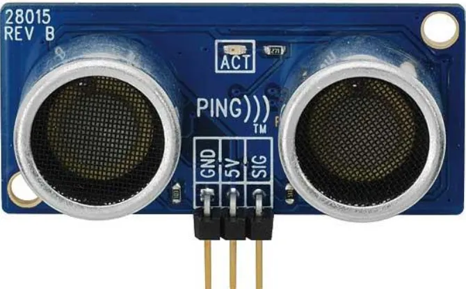 Gambar 2.3 Sensor Ultrasonik PING Parallax 