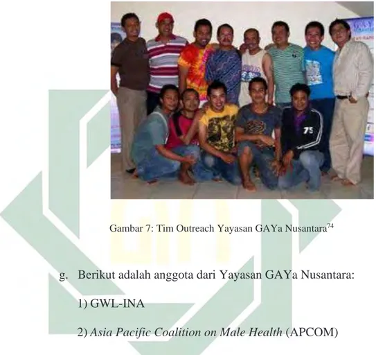 Gambar 7: Tim Outreach Yayasan GAYa Nusantara 74