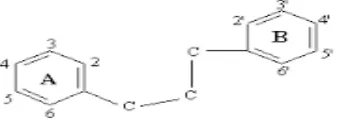 Gambar 4. Struktur Dasar Flavonoid 
