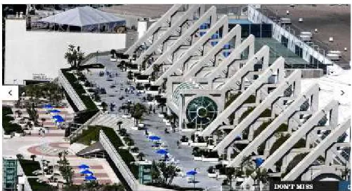 Gambar II.6 Public Space San Diego Convention Center (www.visitsandiego.com, diakses 01 Agustus 2015)
