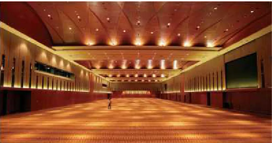 Gambar II.19 Grand Ballroom Kuala Lumpur Conevention Center (http://www.klccconventioncentre.com/ diakses 27 Mei 2015)