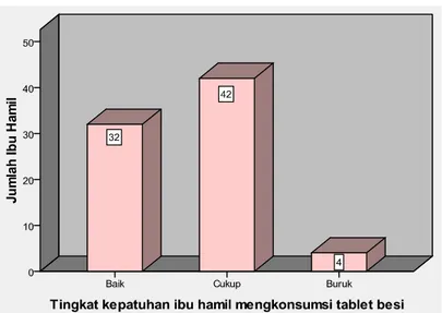 Diagram Tingkat Kepatuhan Mengkonsumsi Tablet Besi