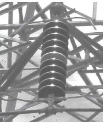Gambar 7. Isolator renceng untuk tower tension SUTETI (”V” type)