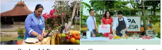 Gambar I.1 Program Variety Show acara memasak di net tv 