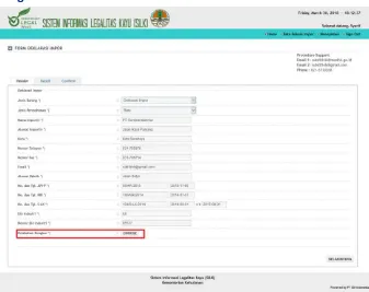 Gambar 23 Bagian Detail Deklarasi Impor 