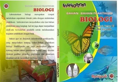 Gambar 4.1 Tampilan Cover Ensiklopedia Biologi 
