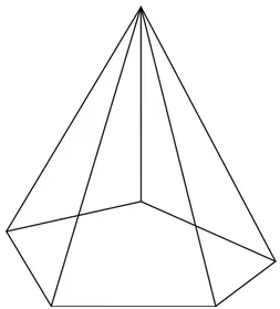 Diagram  tersebut  disebut  sebagai  diagram  “piramida  eksistensi”  karena  dalam  sistem  ini  cahaya  eksistensi  bersinar  dari  sumber  cahaya  pada  puncak  menuju  ke  dasar  piramida,  yang  melambangkan  dunia  objek-objek  material