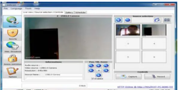 Gambar 23. Proses instalasi Webcam 7 IV 