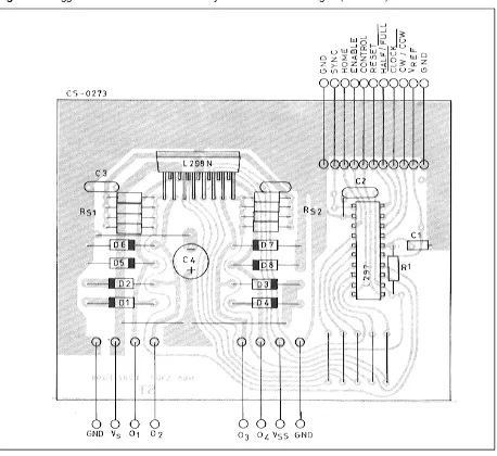 Figure 10 : Two Phase Bipolar Stepper Motor Control Circuit by Using the Current Controller L6506.