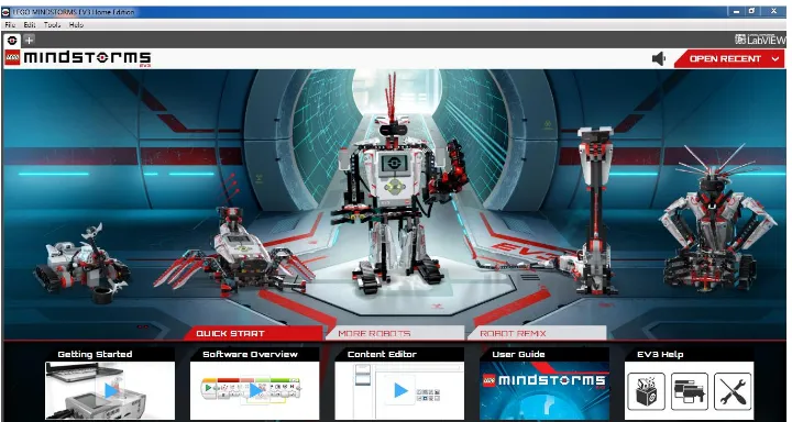 Gambar 2.14 Lego Mindstorms EV3 Home Edition Lobby 