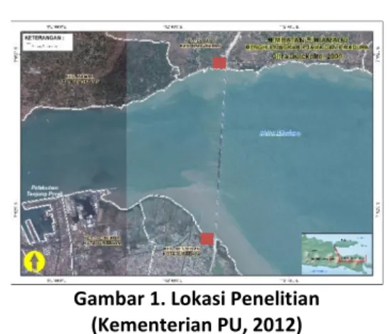 Gambar 1. Lokasi Penelitian  (Kementerian PU, 2012) 