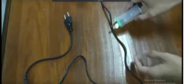 Gambar 8. Buzzer dan LED tidak menyala saat tidak ada arus 