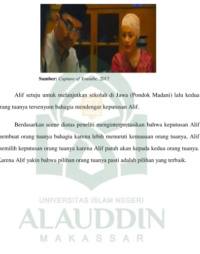 Gambar 4.11: Alif memimpin doa 