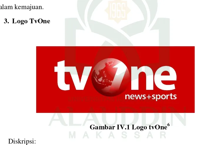 Gambar IV.1 Logo tvOne6 