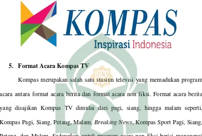 Gambar 4.1 Logo dan Tagline Kompas TV 