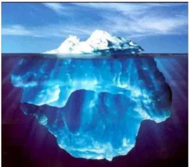 Gambar 1: Fenomena Gunung Es 
