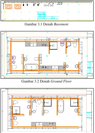 Gambar 3.2 Denah Ground Floor 