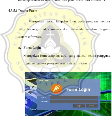 Gambar 4.10 Form Login 
