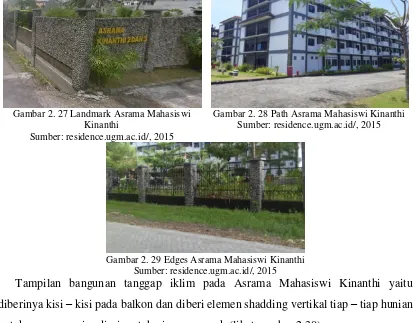 Gambar 2. 27 Landmark Asrama Mahasiswi 