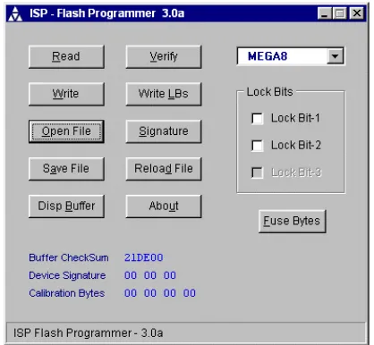 Gambar 2.3 Isp Flash Programmer 