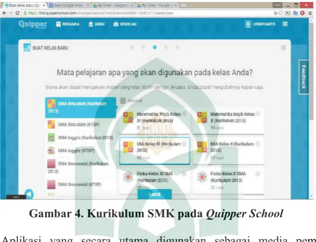 Gambar 4. Kurikulum SMK pada Gambar 4