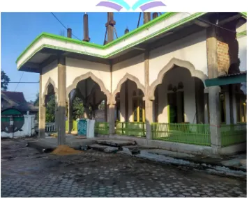 Gambar 4. Bangunan Masjid MTs Ma’arif 04 Rumbia Kabupaten Lampung Tengah 
