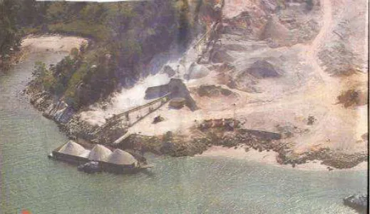 Gambar 5.5 Eksploitasi Pasir Pantai 