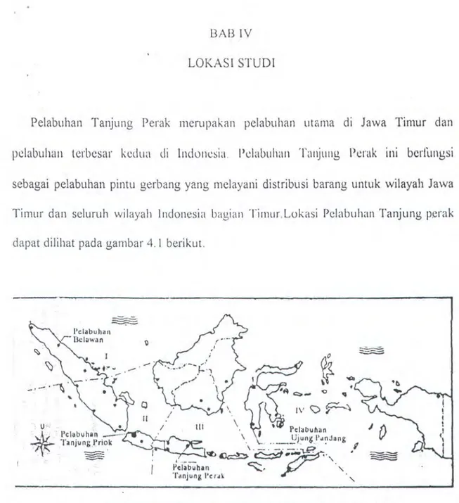 Gambar  4.1  Wilayah Pengelo\aan Pe\abuhan di  Indonesia (Pelinc\o III,  2000) 