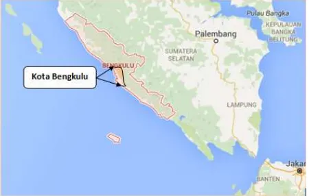 Gambar 4.1. Lokasi Penelitian (Kota Bengkulu) 