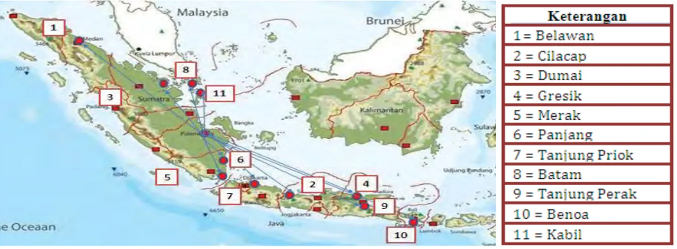 Gambar 4-7 Daerah tujuan yang berpotensi 