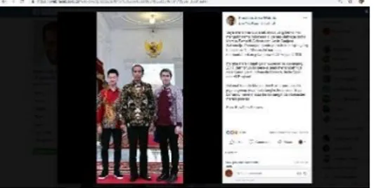 Gambar 5 Jokowi Blusukan di Kabupaten Asmat 