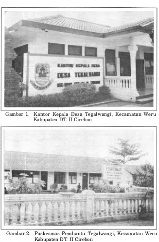 Gambar 1. Kantor Kepala Desa Tegalwangi, Kecamatan Weru 