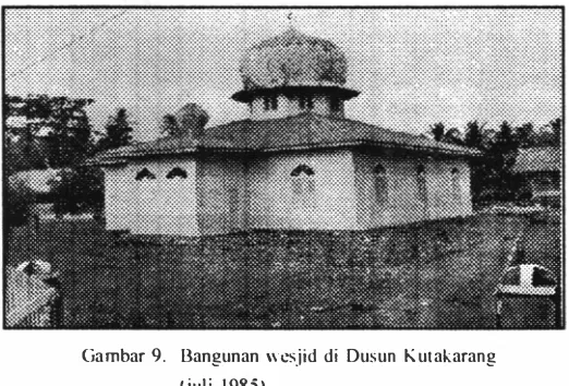 Gambar 9. Bangunan wcsjid di Dusun Kutakarang 