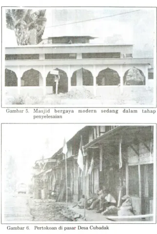 Gambar 5. Masjid bergaya modern sedang dalam tahap 
