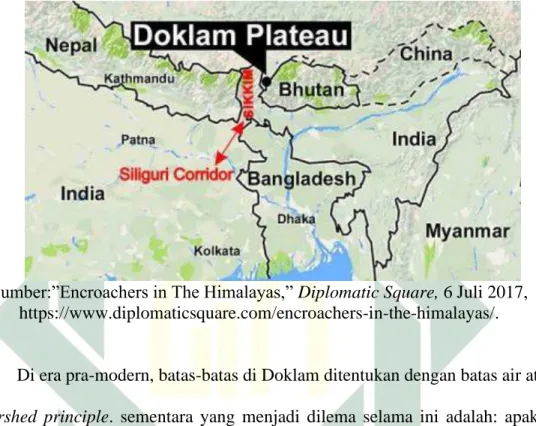 Gambar 1.2 Koridur Siliguri 