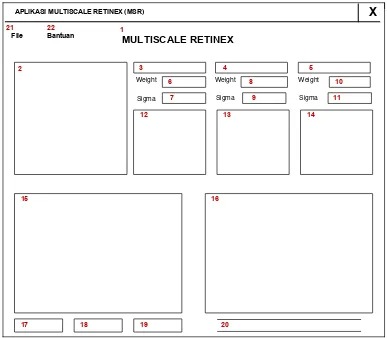 Gambar 3.9 Rancangan Interface Form Utama 