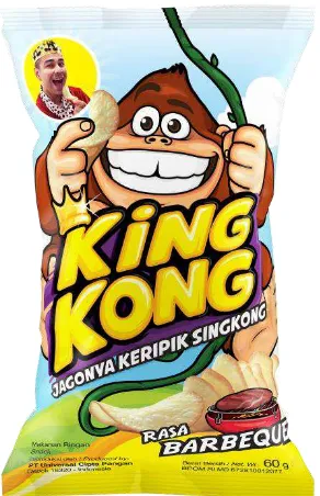 Gambar 4.1 Kemasan KingKong Snack 