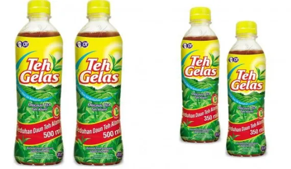 Gambar 2 :Teh Gelas botol plastik