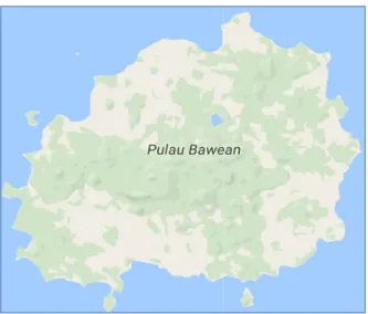 Gambar 1. Wilayah Pulau Bawean 